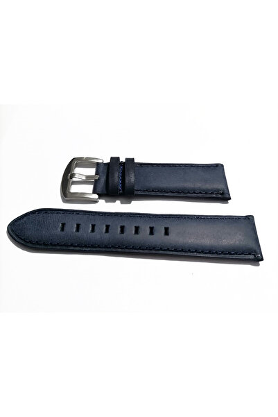 FADO &Genuine Lazivert Plain Leather Watch Band Compatible with Every Watch 22 mm (59)