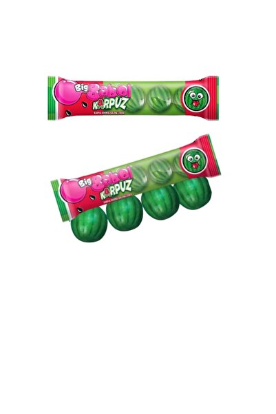 Big Babol Flowpack Karpuz_Şekerli Sakız 28 x 20gr