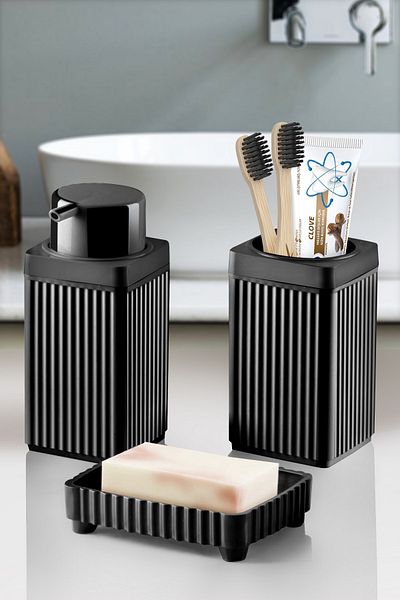 Eminem 3 Piece Square Bathroom Set