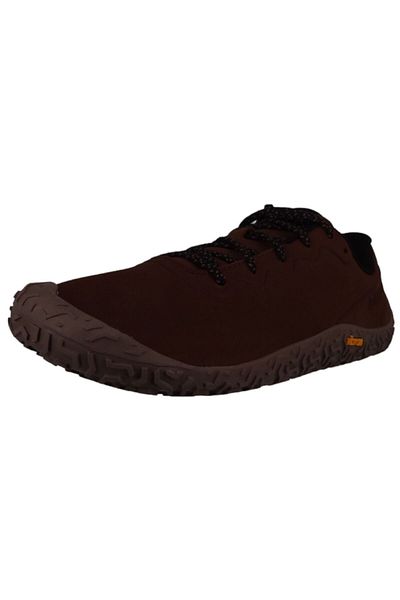 Merrell Herren Halbschuhe Wanderschuhe Vapor Glove 6 Leather Barefoot J067863 Braun Earth Leder mit Vibram
