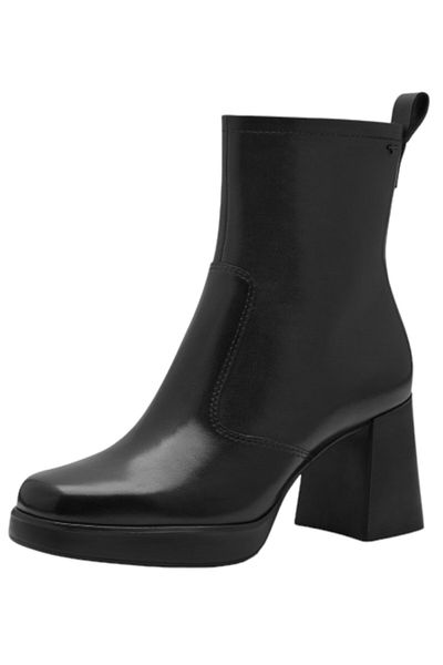 Tamaris Tamaris Black Booties Womens Shoes