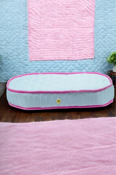 Yumurcak Yatak Ortapedik Oval Yatak 12 Cm Sünger