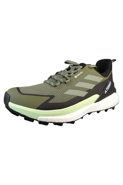 adidas Herren Halbschuhe Halbschuhe Wanderschuhe Free Hiker 2 Low GTX Boost IE5104 Schwarz olive strata /