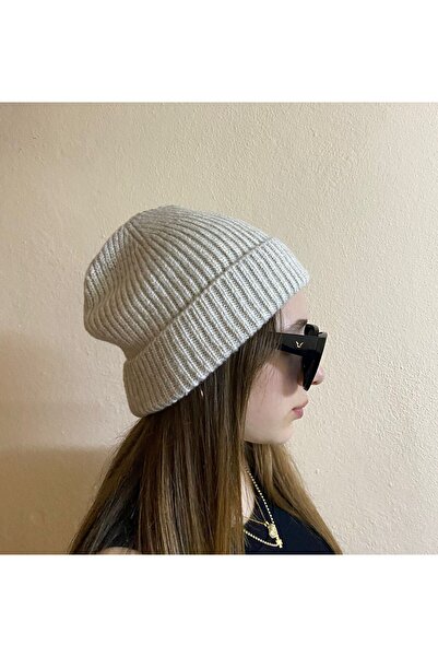 sema aksesuar Unisex Winter Woolen Plain Beret - Hat - New Year Christmas Gif...