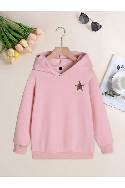 Derays Γυναικείο φούτερ με κουκούλα Star Leopard