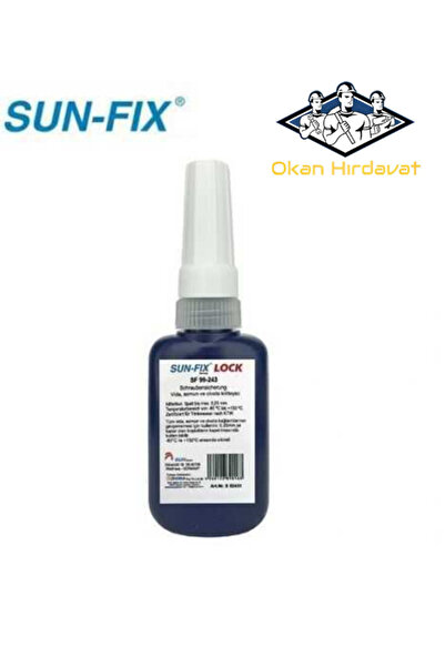 SUN-FİX SUN-FIX Cıvata Sabitleyici, 10ml (LOCK SF 99-243)