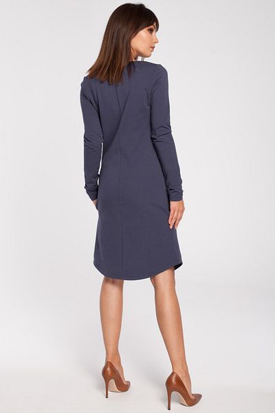 BEWEAR Classic dress with a neckline cutout