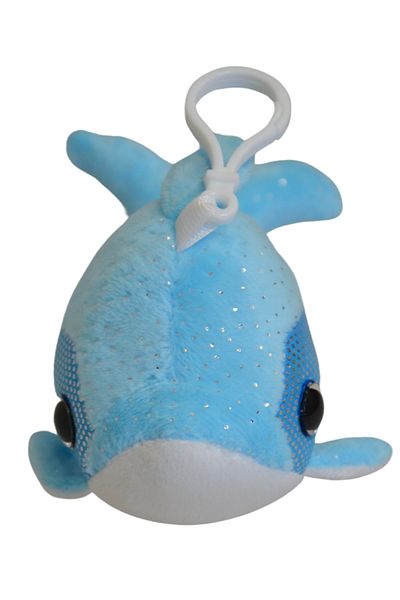SELAY TOYS Blue Dolphin - Plush Keychain, Model 1497