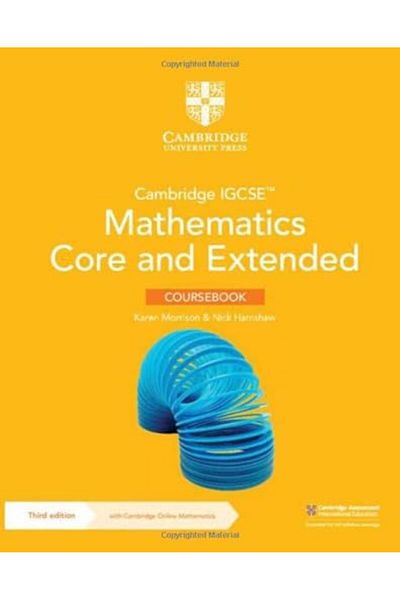 Cambridge Igcse Tm Mathematics Core And Extended Coursebook With Cambridge Online Mathematics 2 Y
