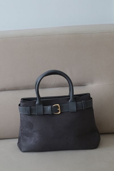 Moda Sekiz Accesoriu curea de damă, țesătură din piele intoarsa, cu ochi dublu, cu inchidere magnetica, geanta de mana si umar