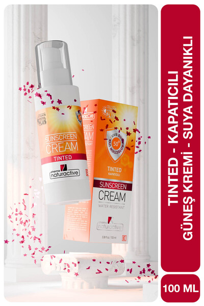 Pharmanaturactive كريم الشمس Pharma Naturactive 50 SPF - مع كونسيلر وفعال للح...