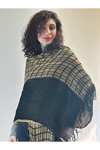 Gönülden Tasarım 160X60 см Шарф-хустка в клітинку, унісекс