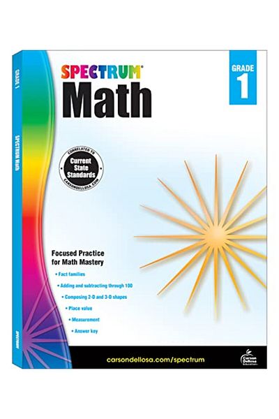 Spectrum Math Workbook Grade 1