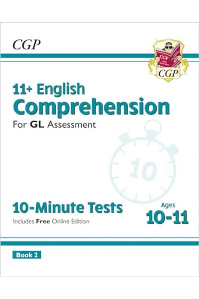 Coordination Group Publications Ltd CGP 11 Gl 10Minute Tests English Comprehension Ages 1011 Book 2 With Online Edition