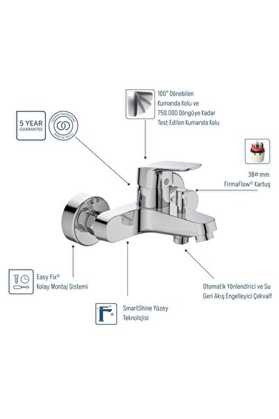 İdeal Standard Ceraflex Bathroom Faucet