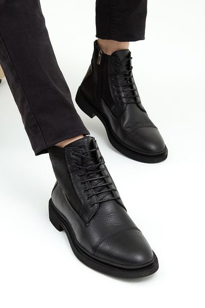 Tamer Tanca Genuine Leather 205 4084 Erk Boots Sk22/23