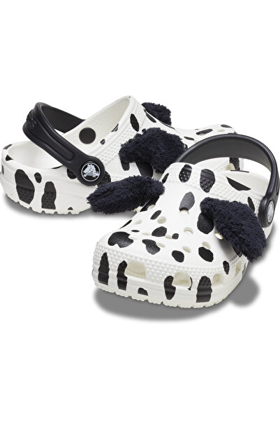 Crocs Classic Dalmatian Clog T - White/black