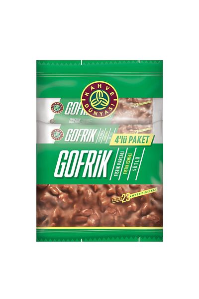 Kahve Dünyası Govrik Chocolate Gofret 33 Gr*4 Pieces