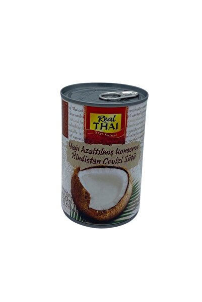 Real Thai Yağı Azaltılmış Hindistan Cevizi Sütü 400 Ml.