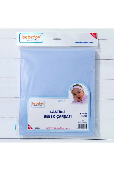 Bebefox 70X135 cm Elastic Baby Bed Sheet - 068