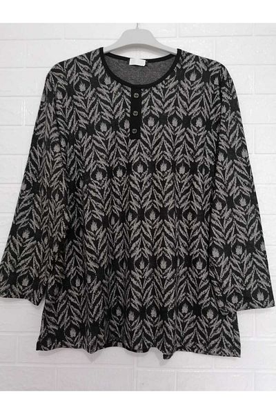 anne moda ankara Plus Size Soft Finding - Winter, A Model