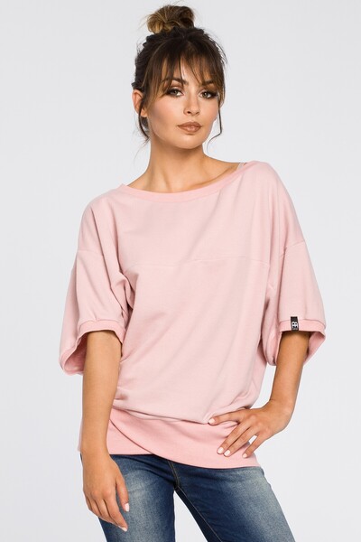 BEWEAR Hanorac supradimensionat cu mâneci kimono