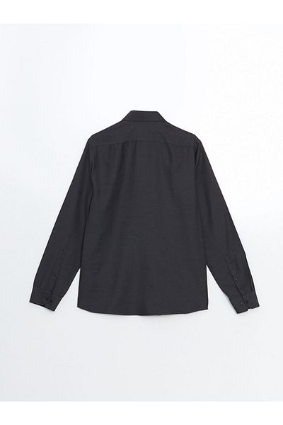 LC Waikiki Cămașă Dobby cu mânecă lungă LCW Slim Fit pentru bărbați