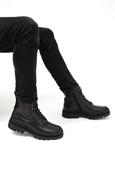 Tamer Tanca Erkek Hakiki Deri Casual Bot 381 16157 Erk Bot Sk22/23