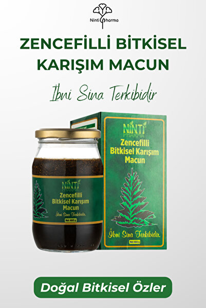 nintipharma Zencefilli Ballı Bitkisel Karışımlı Macun, Ibni Sina Terkibi Zeng...