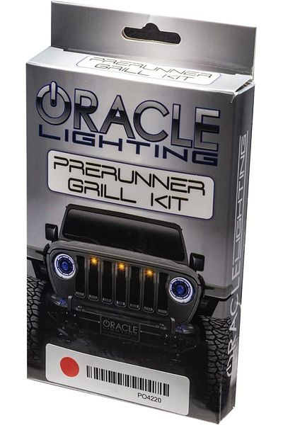 oracle طقم شبك LED لسيارة Jeep Gladiator JT 19-24 Pre-Runner Style باللون الأزرق