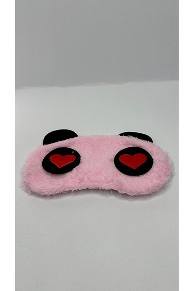 Mollycrush Plush Sleep Headband with Panda Pattern - Cute and Soft Sleep Accessory