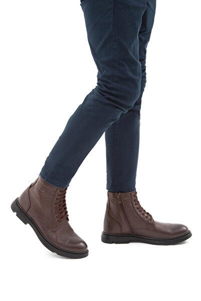 Tamer Tanca Ανδρικές δερμάτινες κλασικές μπότες 818 528 Erk Boots Sk21-22