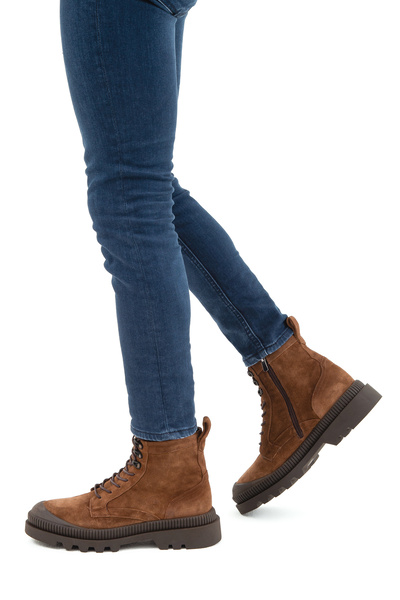 Tamer Tanca Ανδρικές μπότες casual από γνήσιο δέρμα 381 16157 Erk Boots Sk22/23