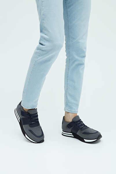 Tamer Tanca Men's Genuine Leather/knitwear Casual Shoes 117 A052 Erk Ayk Y23