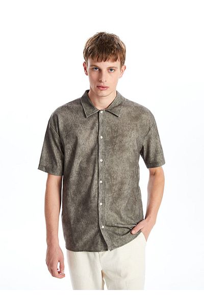 LC Waikiki LCW Regular Fit Short Sleeve Men's Shirt