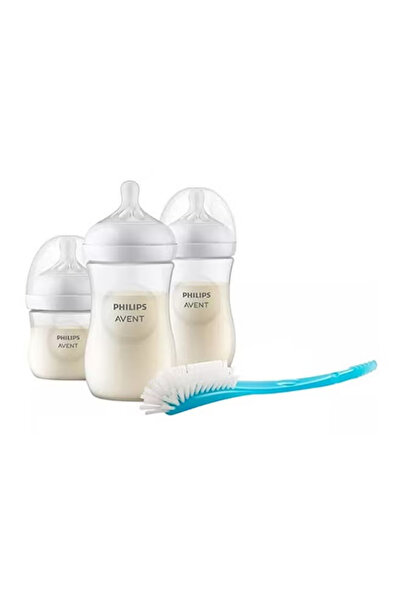 AVENT مجموعة هدايا الرضاعة الطبيعية 3.0 من فيليبس أفنت للأطفال حديثي الولادة ...