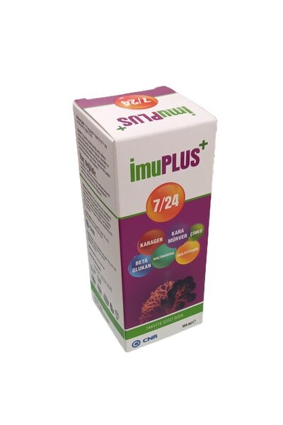 CNR CNR İmuplus Multivitamin ve Mineral, Kara Mürver, Karagen, Betaglukan Şurup 150ml
