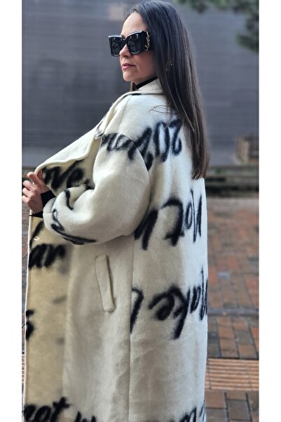 Park Moda Італійський вовняний пальто з літнім візерунком