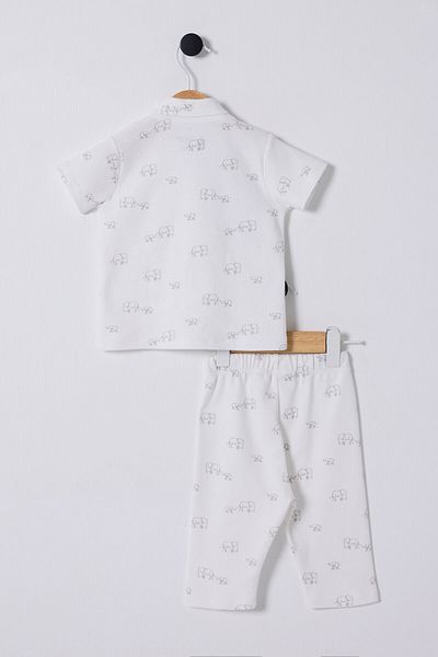 U.S. Polo Assn. U.S. Polo Assn. Baby Boy White Baby Set