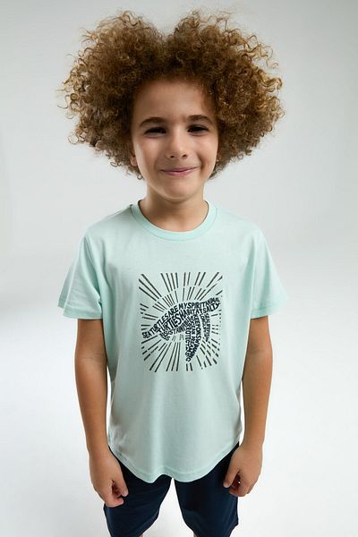 Arnetta Boy's Green Bermuda Suit