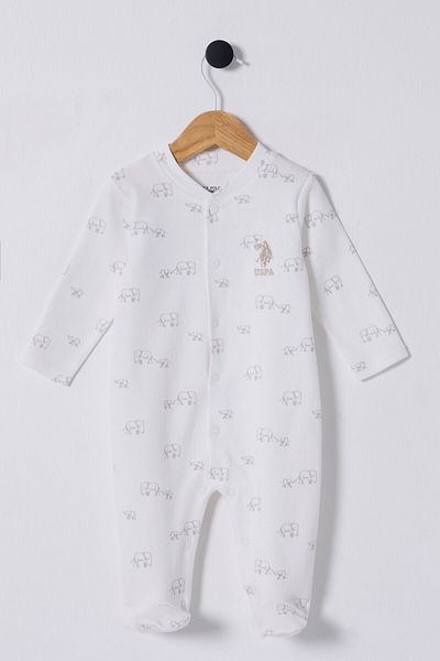 U.S. Polo Assn. Πόλο Ασν. Λευκή φόρμα για αγοράκι