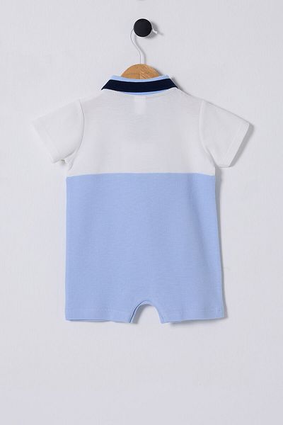 U.S. Polo Assn. U.S. Polo Assn. Salopeta albastra pentru bebelusi