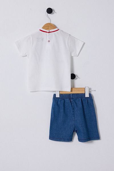 U.S. Polo Assn. U.S. Polo Assn. Baby Boy White Baby Set