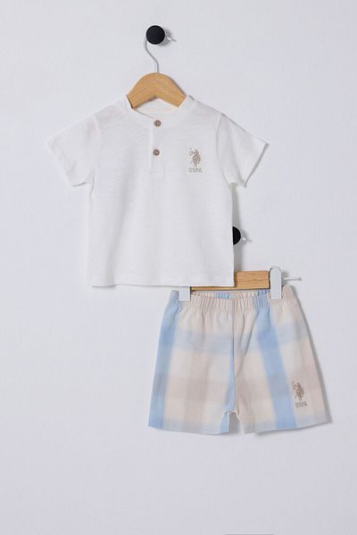U.S. Polo Assn. U.S. Polo Assn. Baby Boy White Baby Set