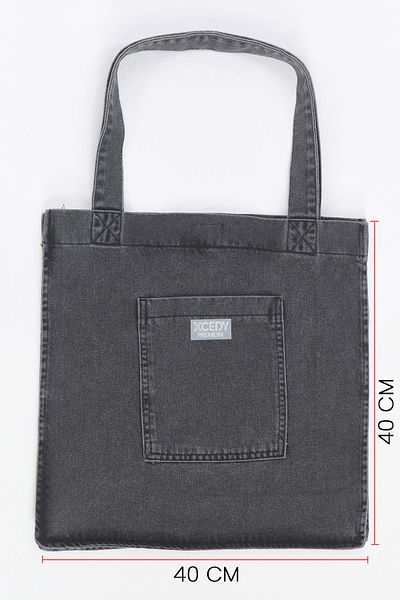 Xcedy Geantă de umăr din denim de înaltă calitate pentru femei C900