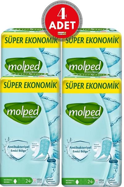 Molped Extra Hygiene Pad Seko Normal 24 Pieces 4 Pieces