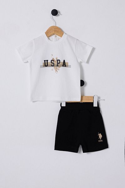 U.S. Polo Assn. قاعدة. بولو أسن. مجموعة بيبي بوي كريم بيبي