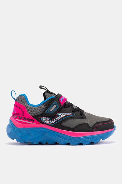 Joma Children's Running - Tundra Jr 2431 Walking Shoes, Black/Orange/Saffron Jtunw2431V