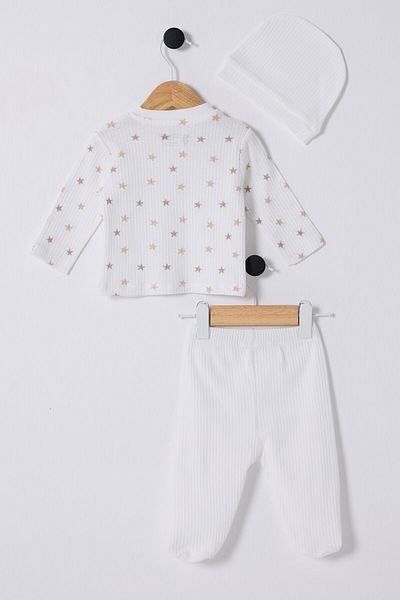U.S. Polo Assn. BAZA. Polo Assn. Set pentru copii alb pentru bebelusi