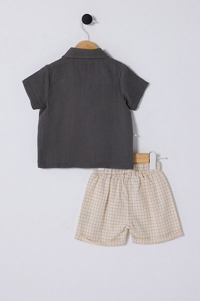 U.S. Polo Assn. U.S. Polo Assn. Baby Boy Anthracite Baby Set